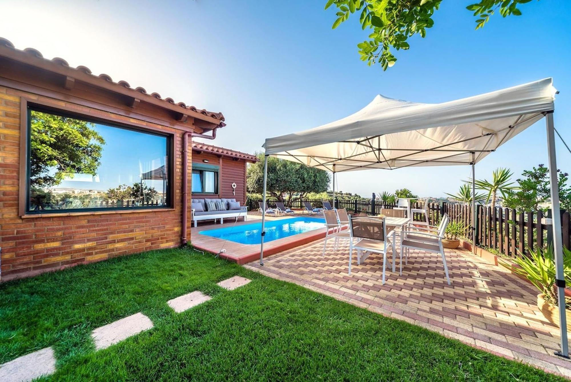 Sofia'S Place Private Pool イラクリオン エクステリア 写真