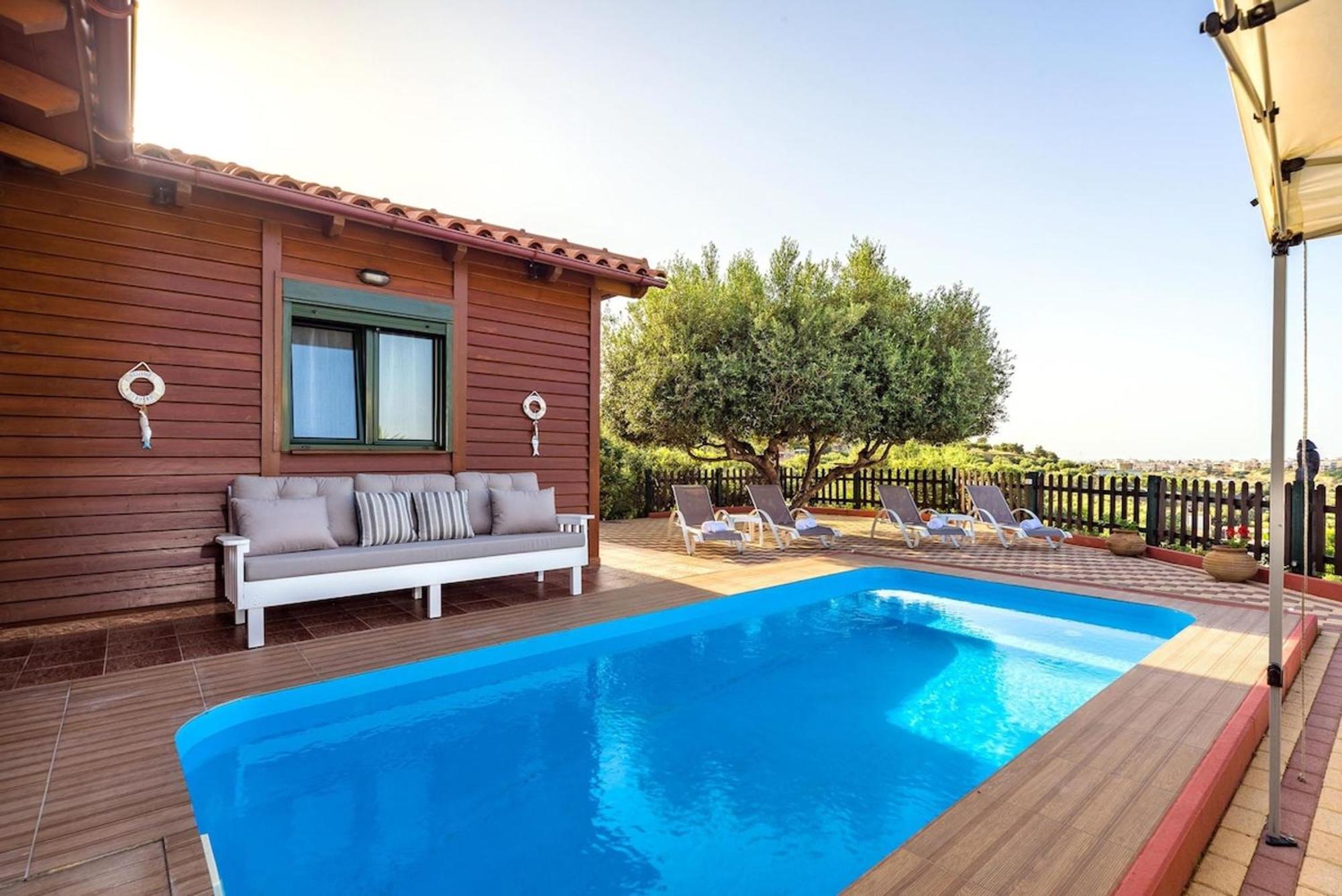 Sofia'S Place Private Pool イラクリオン エクステリア 写真
